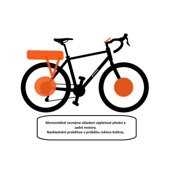 Konverzní kit 1000W - ENA s aku na nosič