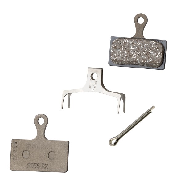 Brdové destičky SHIMANO  B05S polymerové, s pružinou