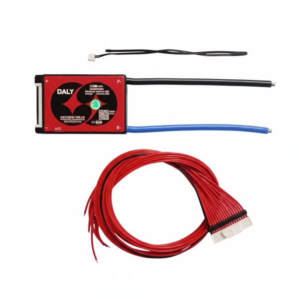 BMS Daly 16s Li-ion 60A common port s balancerem