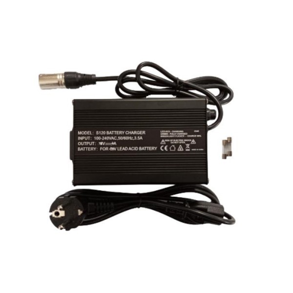 Nabíječka pro olověné akumulátory 48V/3A ST EMC-120- XLR (M)