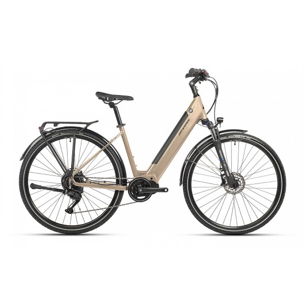 Elektrokolo městské Maxbike URBEA 26'' silver titan 18''