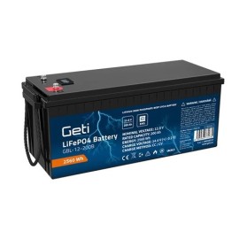 Akumulátor LiFePO4 12V/200Ah, Bluetooth + displej GETI GBL-12-200B