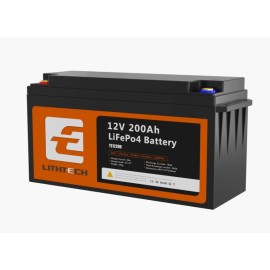 Akumulátor LiFePO4 12V/200Ah TE12200 LITHTECH Bluetooth, BMS, IP66