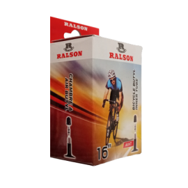 Duše Ralson 16 x 1,50/2,125 se zahnutým ventilkem AV