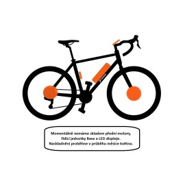 Konverzní kit 250W - BASE s akumulátorem do rámu