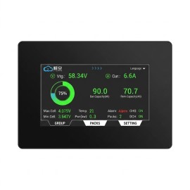 BMS Jikong LCD displej 6-20s  4,3'' s tlačítkem pro V19