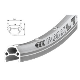 Ráfek Remerx 507 (24'') 36 děr - stříbrný